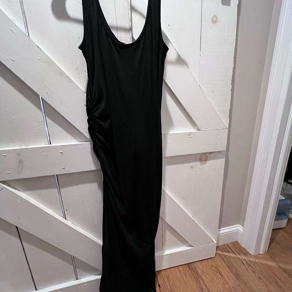 Venus tank maxi dress with slit